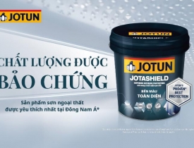 JOTUN GIỚI THIỆU SẢN PHẨM MỚI: JOTASHIELD BỀN MÀU TOÀN DIỆN - CHẤT LƯỢNG ĐƯỢC BẢO CHỨNG