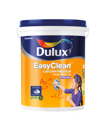 SƠN NỘI THẤT DULUX EASYCLEAN PLUS LAU CHÙI VƯỢT BẬC (Bóng)