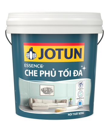 SƠN NỘI THẤT JOTUN ESSENCE CHE PHỦ TỐI ĐA (Bóng)