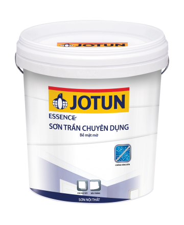 SƠN NỘI THẤT JOTUN ESSENCE TRẮNG TRẦN CHUYÊN DỤNG 17L 