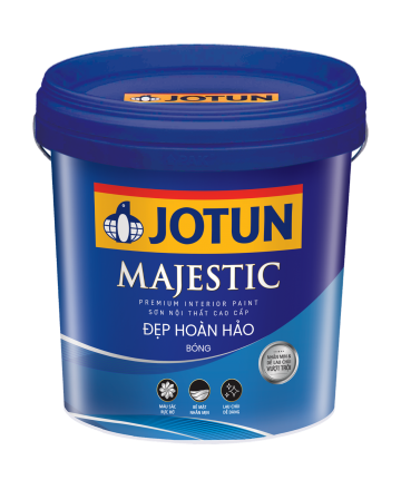 SƠN NỘI THẤT JOTUN MAJESTIC ĐẸP HOÀN HẢO - BÓNG 