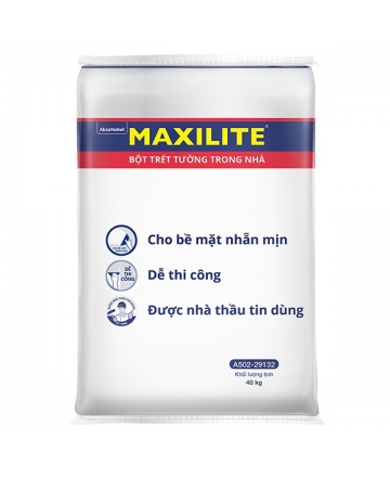 Bột trét tường Nội & Ngoại thất Maxilite 40kg