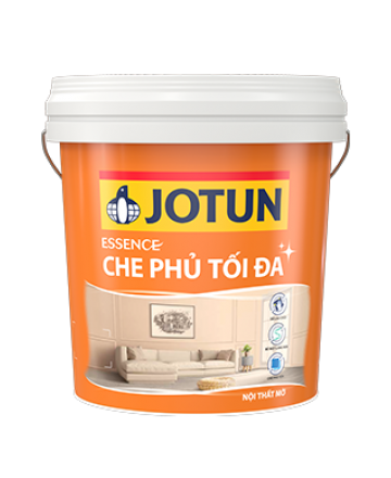 SƠN NỘI THẤT JOTUN ESSENCE CHE PHỦ TỐI ĐA (Mờ) 5L