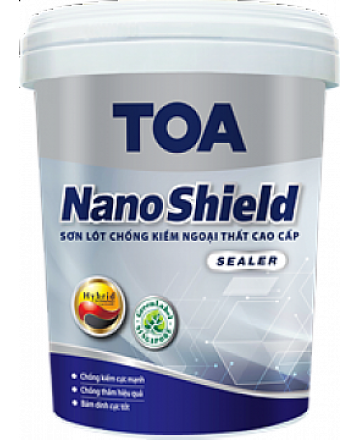 SƠN LÓT CHỐNG KIỀM NGOẠI TOA NANOSHIELD - 18L