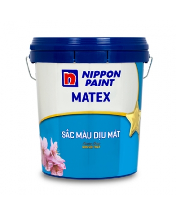 SƠN NỘI THẤT NIPPON MATEX SẮC MÀU DỊU MÁT