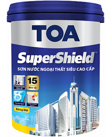 SƠN NƯỚC NGOẠI THẤT SUPERSHIELD (Bóng mờ) - 5L