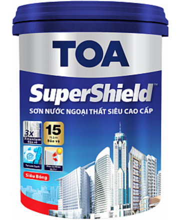 SƠN NƯỚC NGOẠI THẤT  SUPERSHIELD (Siêu bóng) - 5L