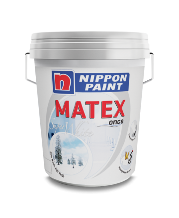 Sơn nội thất Nippon Matex Super White 18L