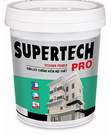 SƠN LÓT CHỐNG KIỀM NỘI THẤT SUPERTECH PRO - 18L