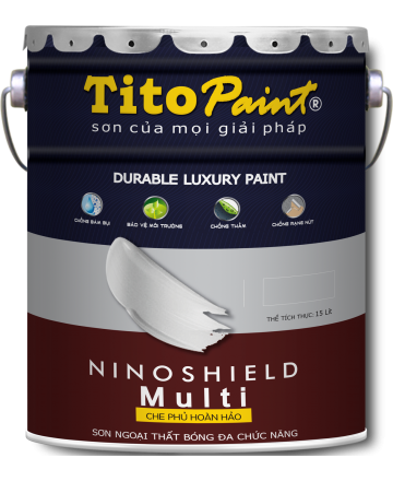 SƠN NGOẠI THẤT CAO CẤP NINOSHIELD MULTI 15L