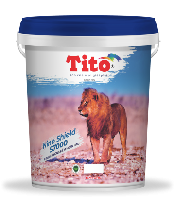 SƠN LÓT NGOẠI THẤT CAO CẤP TITO NINO SHIELD S7000 17.5L