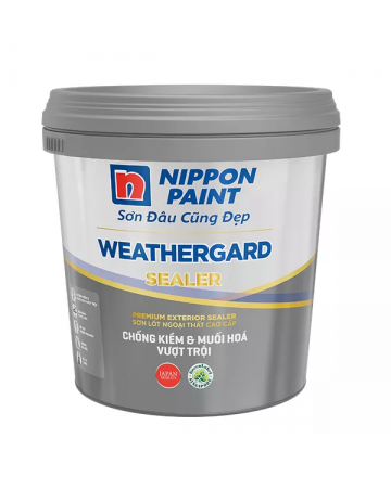 Sơn ngoại thất  Sơn lót ngoại thất WeatherGard Nippon Sealer 18L
