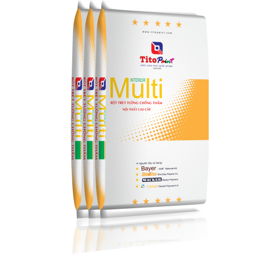 BỘT TRÉT TƯỜNG NỘI THẤT NINOSHIELD MUTI  40KG