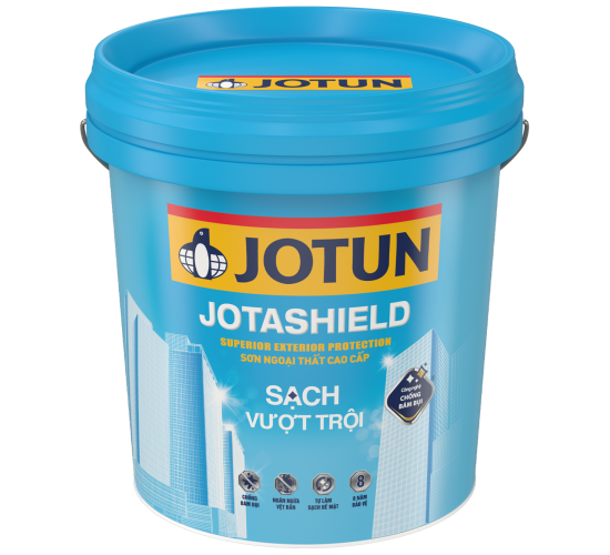 SƠN NGOẠI THẤT JOTUN JOTASHIELD SẠCH VƯỢT TRỘI
