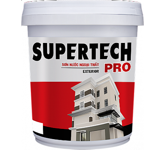 SƠN NƯỚC NGOẠI THẤT SUPERTECH PRO EXTERIOR - 18L