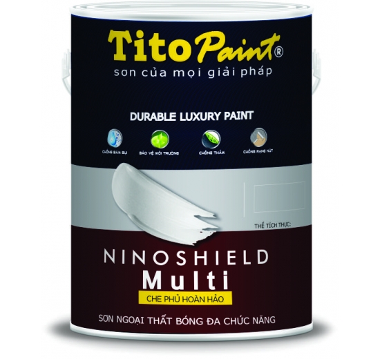 SƠN NGOẠI THẤT CAO CẤP NINOSHIELD MULTI 0,9L