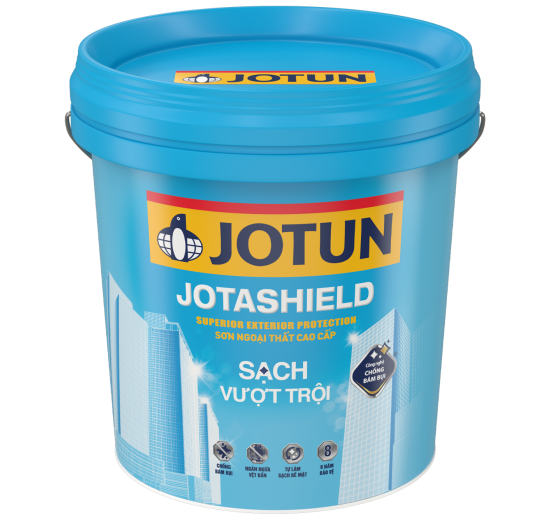 SƠN NGOẠI THẤT JOTUN JOTASHIELD SẠCH VƯỢT TRỘI