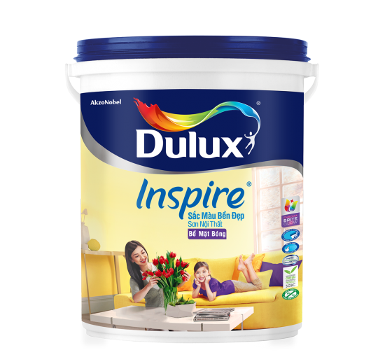 SƠN NỘI THẤT DULUX INSPIRE SẮC MÀU BỀN 