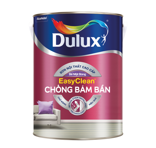 SƠN NỘI THẤT DULUX EASYCLEAN CHỐNG BÁM BẨN