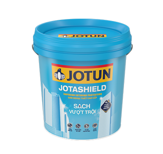 SƠN NGOẠI THẤT JOTUN JOTASHIELD SẠCH VƯỢT TRỘI 5L