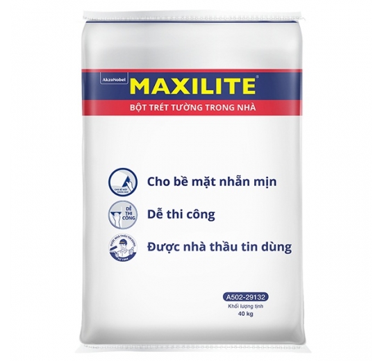 Bột trét tường Nội & Ngoại thất Maxilite 40kg