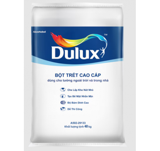 Bột trét cao cấp nội & ngoại thất Dulux