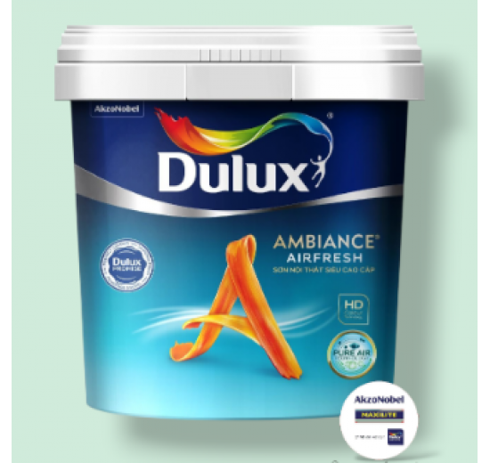 DULUX NỘI THẤT AMBIANCE AIRFRESH (Bóng mờ) 68A - 15L