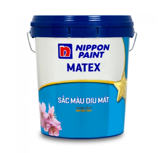 SƠN NỘI THẤT NIPPON MATEX SẮC MÀU DỊU MÁT