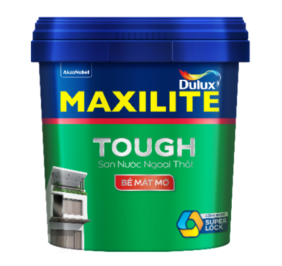 SƠN NGOẠI THẤT MAXILITE TOUGH 28C mờ- 15L