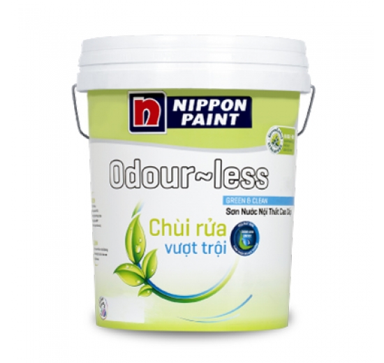 ​​​​​​​SƠN NỘI THẤT NIPPON ODOUR-LESS CHÙI RỬA VƯỢT TRỘI