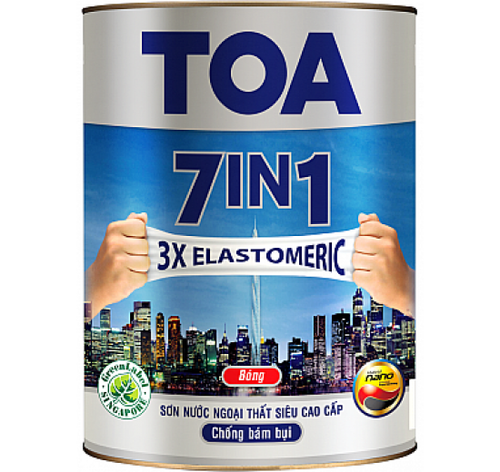 SƠN NƯỚC NGOẠI THẤT TOA 7IN1 - 5L