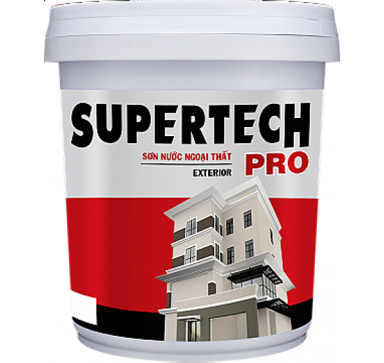 SƠN NƯỚC NGOẠI THẤT SUPERTECH PRO EXTERIOR - 18L