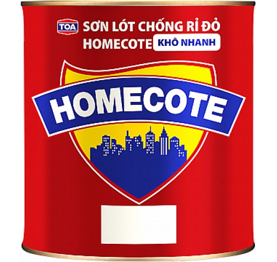 SƠN LÓT CHỐNG RỈ MÀU ĐỎ HOMECOTE