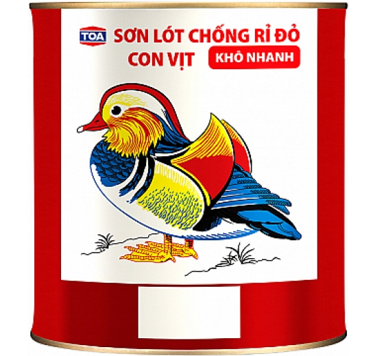 SƠN LÓT CHỐNG RỈ MÀU ĐỎ CON VỊT (MANDARIN DUCK)