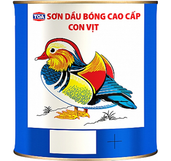 SƠN DẦU BÓNG CAO CẤP CON VỊT (MANDARIN DUCK 1 KG MÀU THƯỜNG)