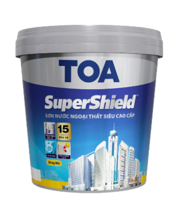 SƠN NƯỚC NGOẠI THẤT SUPERSHIELD (Bóng mờ) - 5L