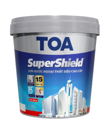 SƠN NƯỚC NGOẠI THẤT  SUPERSHIELD (Siêu bóng) - 5L
