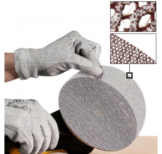 Giấy nhám lưới tròn
